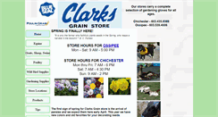 Desktop Screenshot of clarksgrain.com